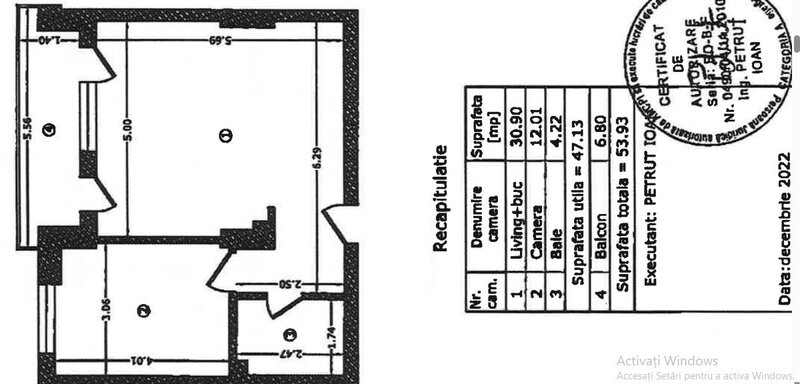 Apartament 2 camere studio generos-mutare imediata strPostalionului/STB241-metrouApPatriei